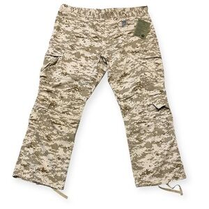NWT Men's Rothco Paratrooper Cargo Fatigue Pants in Desert Digital Camo XXL